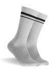 Mitch Dowd Men's Sport Crew Socks, 5-Pack, White, Assorted product photo View 03 S