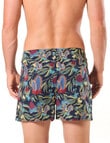 Mitch Dowd Banksia Bamboo Boxer Shorts, Navy product photo View 02 S