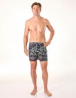 Mitch Dowd Banksia Bamboo Boxer Shorts, Navy product photo View 04 S