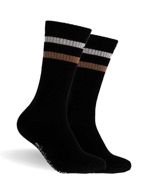 Mitch Dowd Men's Sport Crew Socks, 5-Pack, Black, Assorted product photo View 03 L
