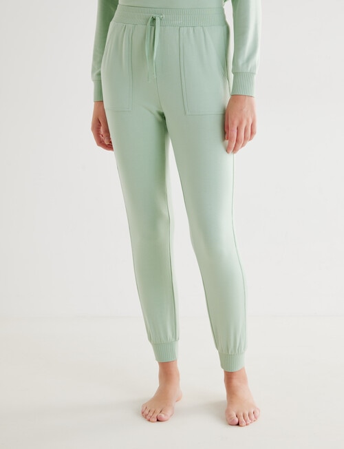 Mineral Sleep Soft Lounge Jogger Pant, Frosty Green product photo
