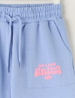 Mac & Ellie Athletics Club Knit Short, Light Cobalt product photo View 02 S