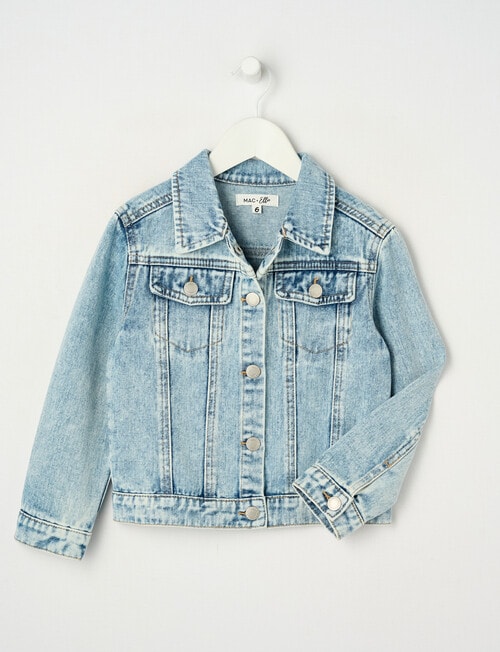Mac & Ellie Denim Jacket, Light Blue product photo