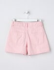 Mac & Ellie Relaxed Denim Short, Pink Sorbet product photo View 02 S