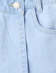 Mac & Ellie Denim Skort, Light Blue product photo View 04 S