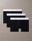 Calvin Klein Stretch Modal Cotton Boxer Brief, 3-Pack, Black product photo