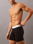 Calvin Klein Stretch Modal Cotton Boxer Brief, 3-Pack, Black product photo View 02 S