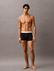 Calvin Klein Stretch Modal Cotton Boxer Brief, 3-Pack, Black product photo