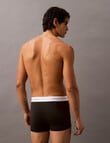 Calvin Klein Stretch Modal Cotton Boxer Brief, 3-Pack, Black product photo View 03 S