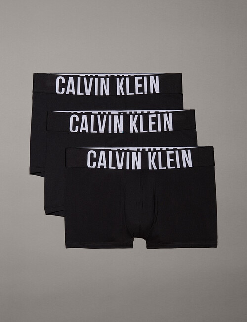 Calvin Klein Intense Power Micro Trunk, 3-Pack, Black product photo