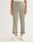 Ella J Roll-Up Pant, Khaki product photo