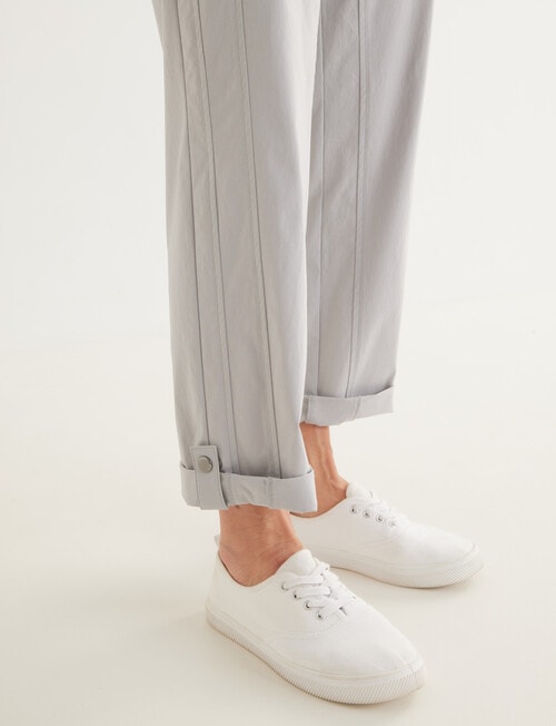 Ella J Roll-Up Pant, Stone product photo View 05 L