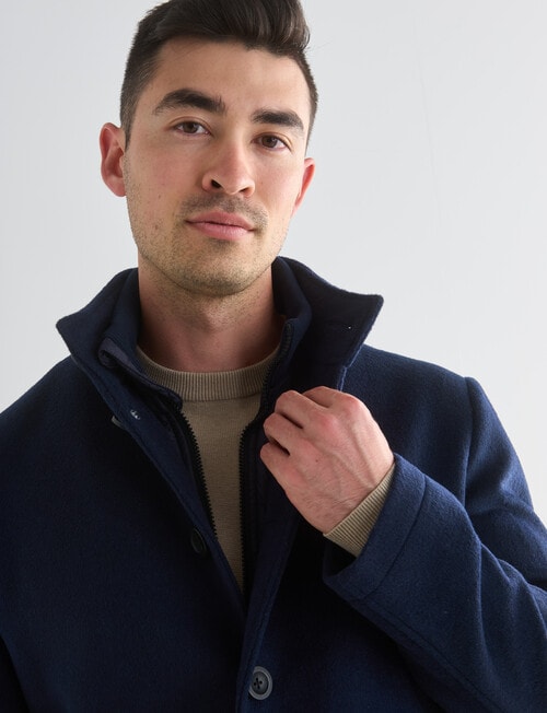 L+L Chandler Coat, Navy product photo View 04 L
