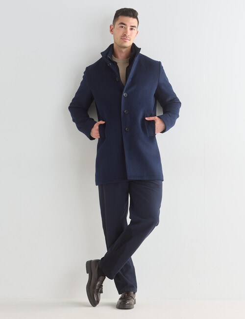 L+L Chandler Coat, Navy product photo View 07 L