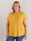 Bodycode Curve Boxy Tee, Sunflower product photo