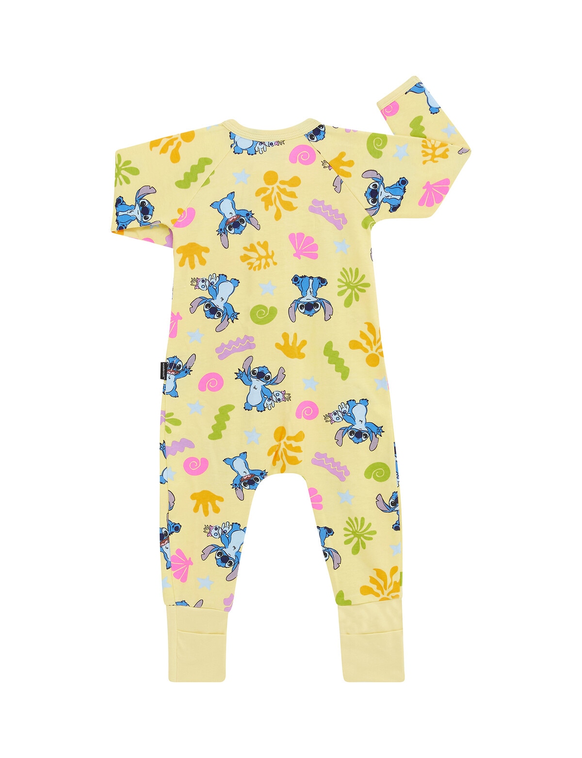Bonds Disney Seaside Stitch Zip Wondersuit, yellow Sleepwear
