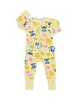 Bonds Disney Seaside Stitch Zip Wondersuit, yellow product photo