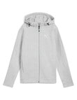Puma Evostripe Full-Zip Hoodie, Light Gray Heather product photo