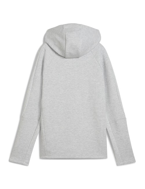Puma Evostripe Full-Zip Hoodie, Light Gray Heather product photo View 02 L