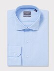 Van Heusen Star Print Tailored Long Sleeve Shirt, Blue product photo View 03 S