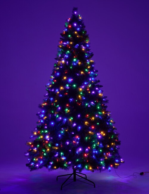 Christmas Shop Swiss Pine Pre-Lit Tree, Dual Lights, 213cm7ft product photo View 04 L