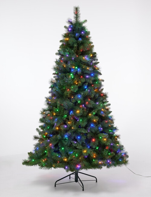 Christmas Shop Swiss Pine Pre-Lit Tree, Dual Lights, 274cm/9ft product photo View 02 L