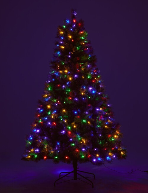 Christmas Shop Queenstown Pine Instant Pre-Lit Tree, Dual Lights with 10 Functions, 210cm/7ft product photo View 04 L