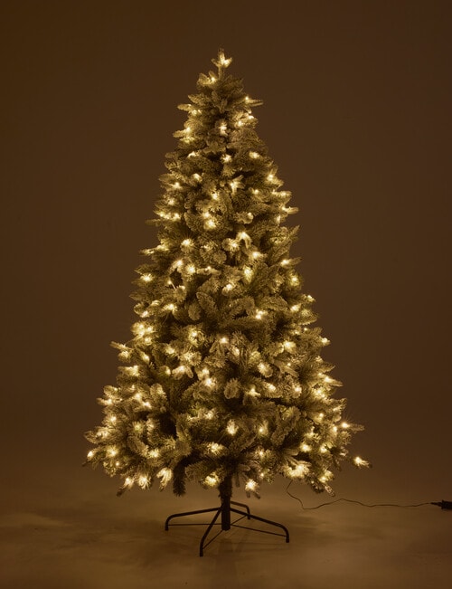 Christmas Shop Oxford Spruce Pre-Lit & Frosted Tree, 210cm/7ft product photo View 02 L