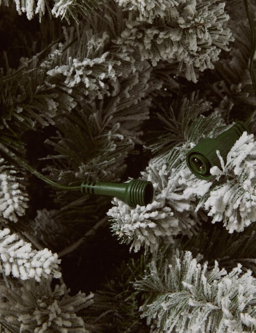 Christmas Shop Oxford Spruce Pre-Lit & Frosted Tree, 210cm/7ft product photo View 05 L