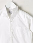 High Street Long Sleeve Formal Shirt, White product photo View 03 S