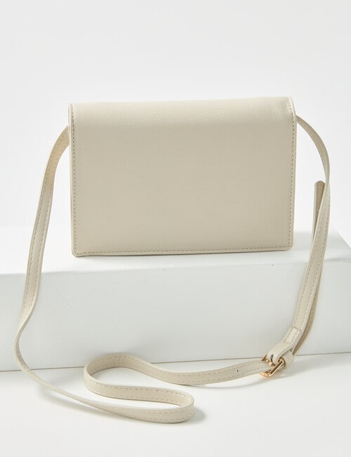 Whistle Accessories Bobbi Flap Crossbody Bag, Stone Grey product photo View 03 L