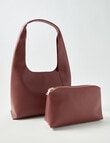 Whistle Accessories Sling Tote Bag, Cognac product photo View 02 S