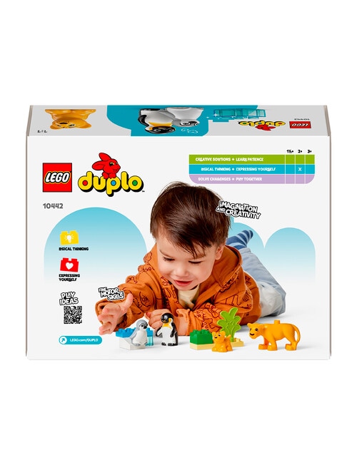 LEGO DUPLO Wild Animal Families: Penguins & Lions, 10442 product photo View 05 L