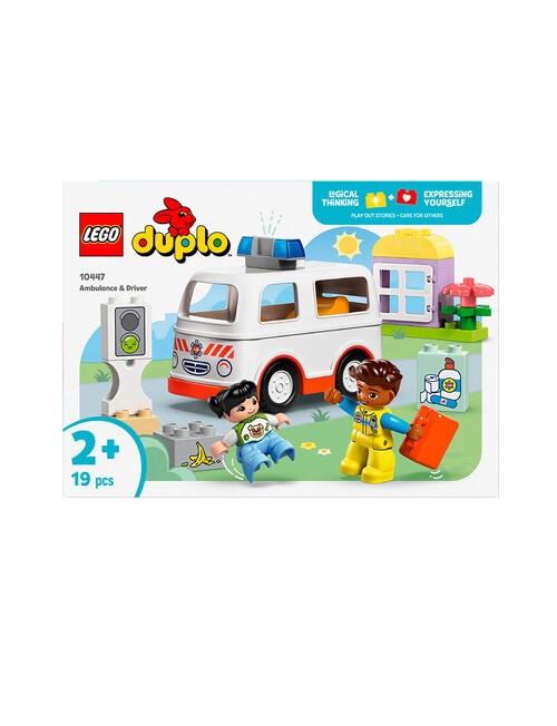 LEGO DUPLO Ambulance & Driver, 10447 product photo View 02 L