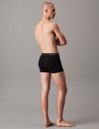 Calvin Klein Relaxed Cotton Stretch Trunk, 3-Pack, Black product photo View 05 S