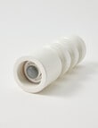 Salt&Pepper Grind Salt & Pepper Grinder, White, 17.5cm product photo View 03 S