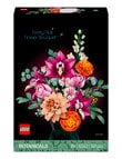 LEGO Botanicals Pretty Pink Flower Bouquet, 10342 product photo View 02 S