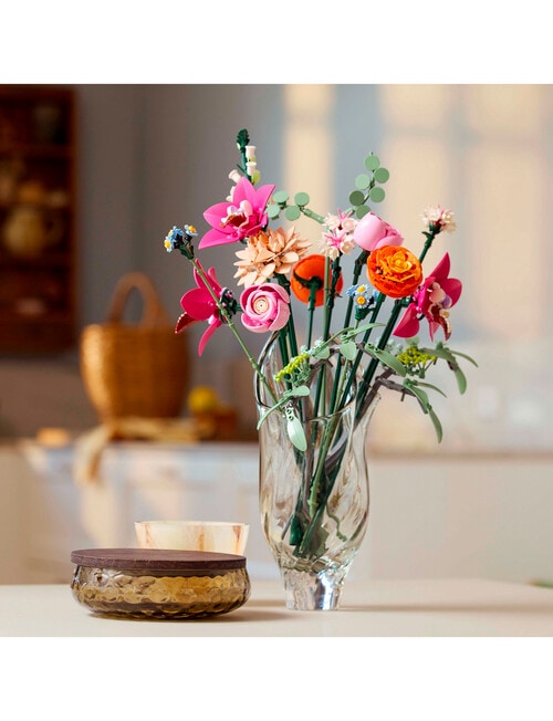 LEGO Botanicals Pretty Pink Flower Bouquet, 10342 product photo View 09 L