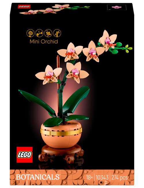 LEGO Botanicals Mini Orchid, 10343 product photo View 03 L