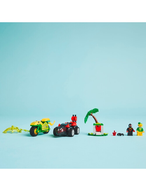 LEGO Spider-Man Spin and Electro Dinosaur Vehicle Chase, 11198 product photo View 05 L