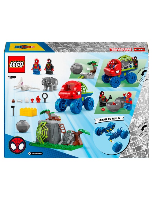 LEGO Spider-Man Team Spidey Dino Crawler Rescue, 11199 product photo View 08 L