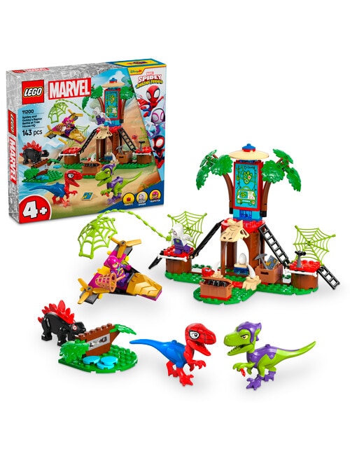 LEGO Spider-Man Spidey and Gobby's Raptor Battle at Tree House HQ, 11200 product photo