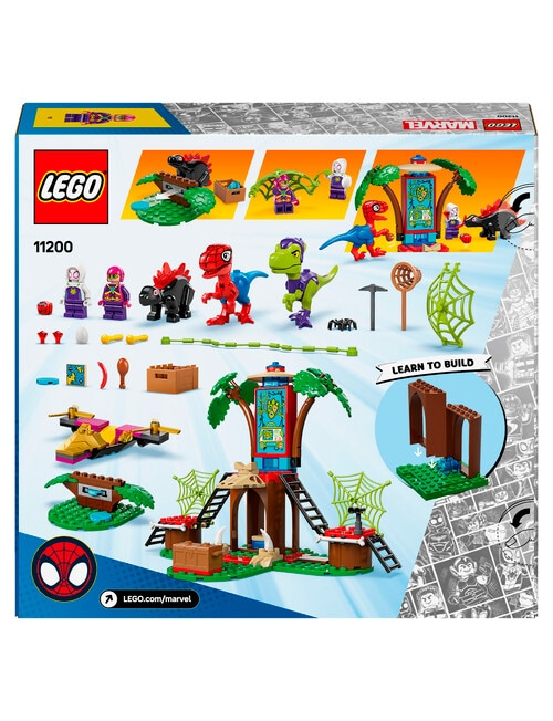 LEGO Spider-Man Spidey and Gobby's Raptor Battle at Tree House HQ, 11200 product photo View 08 L