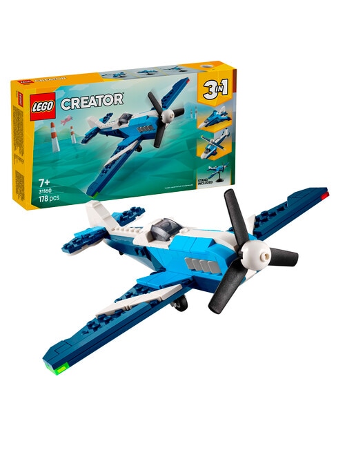 LEGO Creator 3-in-1 Aircraft: Race Plane, 31160 product photo