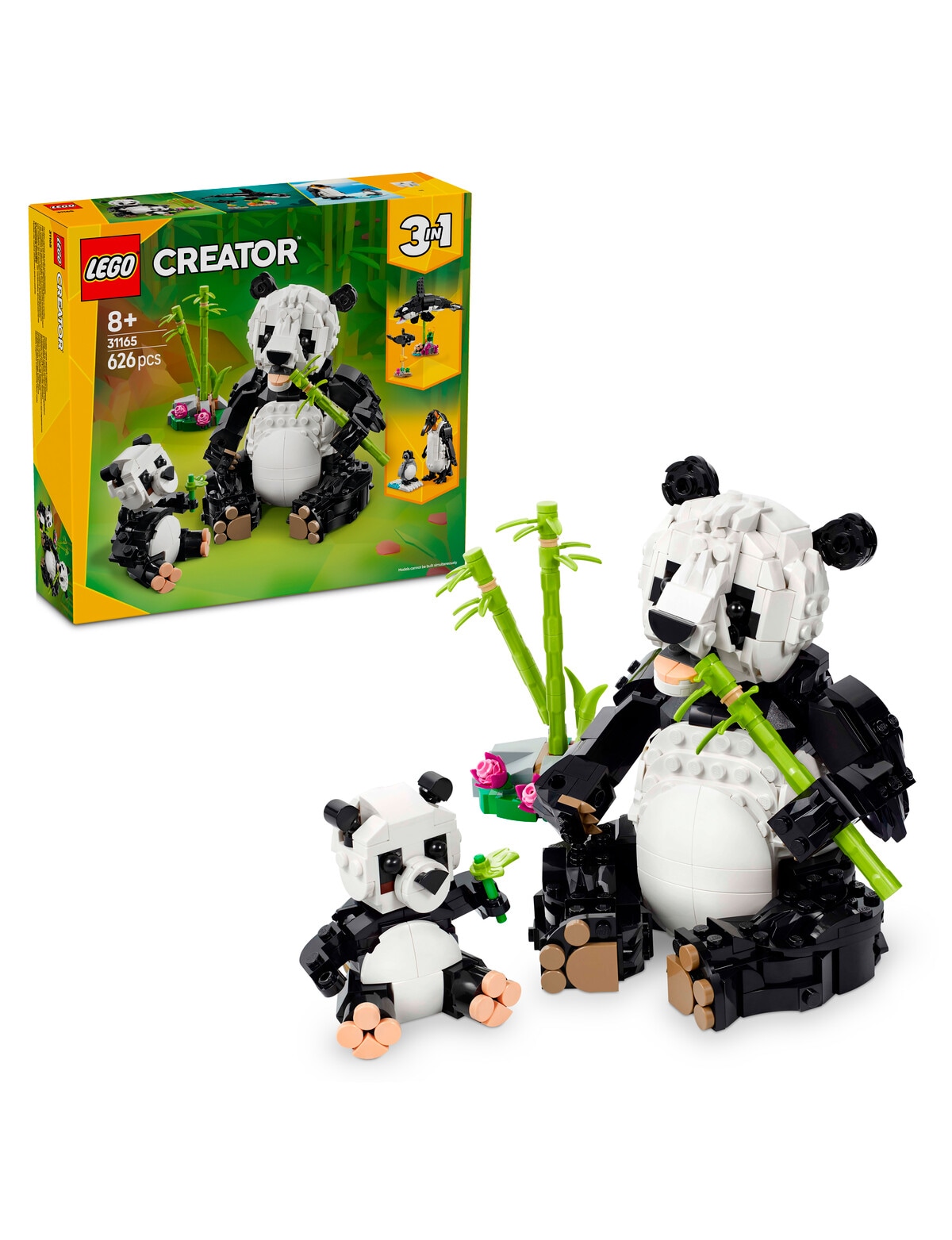 LEGO Creator 3-in-1 Wild Animals: Panda Family, 31165 - Lego
