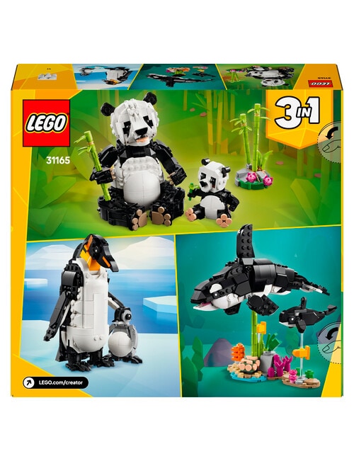 LEGO Creator 3-in-1 Wild Animals: Panda Family, 31165 product photo View 12 L