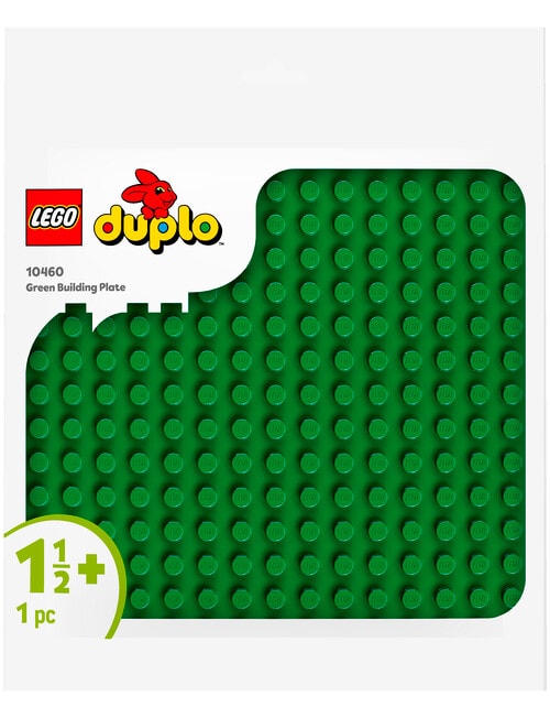 LEGO DUPLO Green Building Plate, 10460 product photo View 02 L