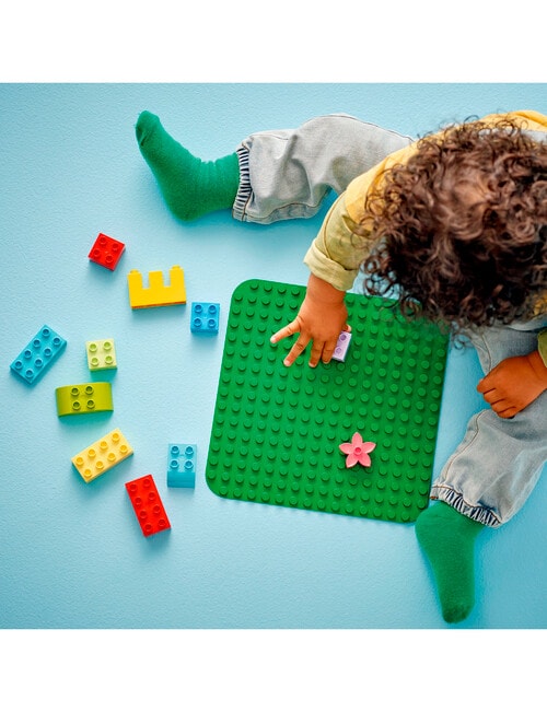 LEGO DUPLO Green Building Plate, 10460 product photo View 04 L
