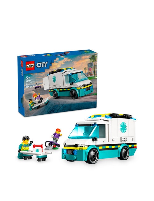 LEGO City Emergency Ambulance, 60451 product photo