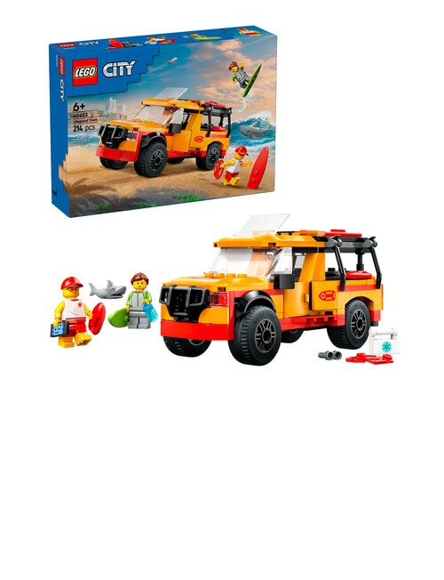 LEGO City Lifeguard Beach Rescue Truck, 60453 product photo